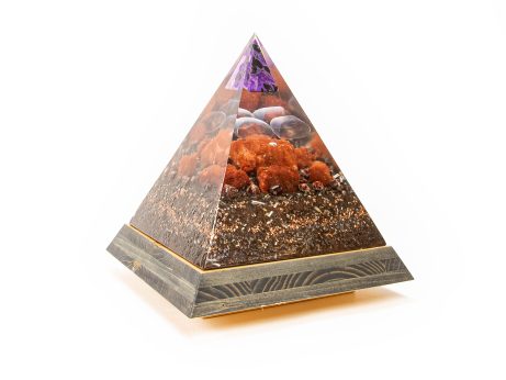 Holzsockel für Orgon Pyramide L