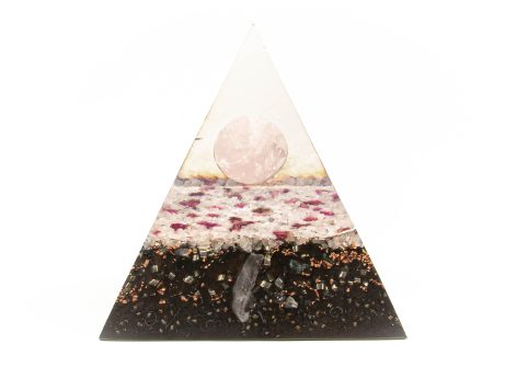 Isis Pyramide L Rosenquarz