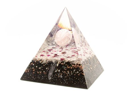 Isis Pyramide L Rosenquarz