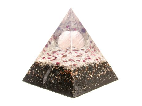 Isis Pyramide L Rosenquarz